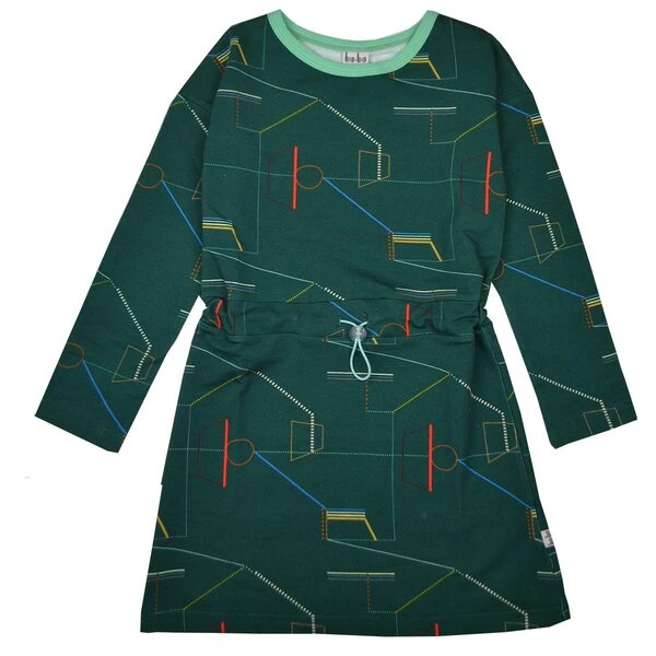 Baba Kidswear Kleid Sportfeld - Bio-Baumwolle 1 Baba Kidswear Kleid Sportfeld - Bio-Baumwolle