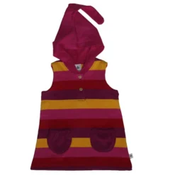 Leela Cotton Baby Und Kinder Kapuzen-Kleid
