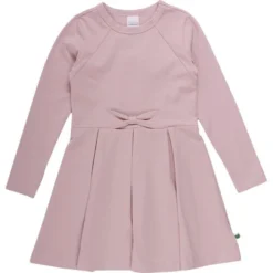 "Green Cotton" Kleid Schleife