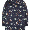 Frugi Mädchen Sport Kleid Regenbogen Mit Kapuze