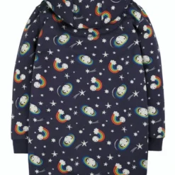 Frugi Mädchen Sport Kleid Regenbogen Mit Kapuze