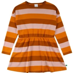 "Green Cotton" Streifen - Kleid