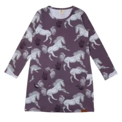 Walkiddy Tunika Kleid Schimmel Pferde