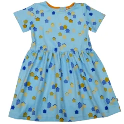 Baba Kidswear Kleid Beach Hellblau