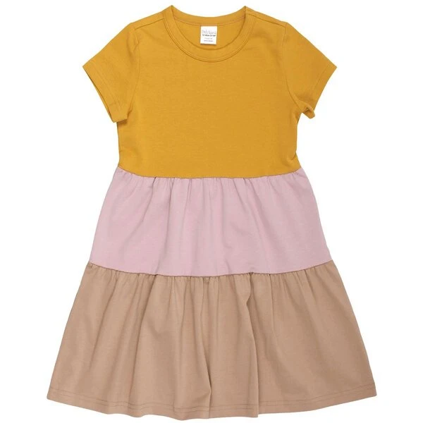 "Green Cotton" Kleid Blockstreifen 1 "Green Cotton" Kleid Blockstreifen