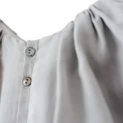 Babydoll-Kleid Kim Aus Weichem Lyocell, Grau, Puffärmel 7 Babydoll-Kleid Kim Aus Weichem Lyocell, Grau, Puffärmel -Günstiges Frau Look Geschäft large 203