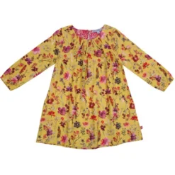 Mädchen Flanell-Kleid Reine Bio-Baumwolle