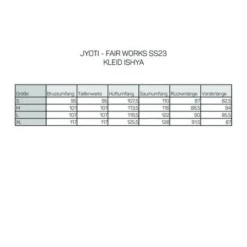 Kleid Ishya Hanf -Günstiges Frau Look Geschäft large 248