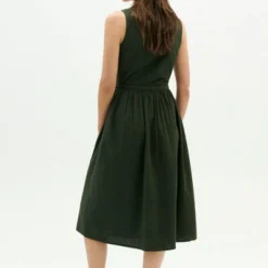 Thinking Mu Kleid - Amapola Seersucker - Aus Biobaumwolle -Günstiges Frau Look Geschäft large 260