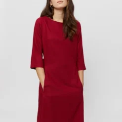 Emilia | Langes Kleid Aus ECOVERO Und Leinen
