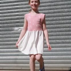 Kleid- KAIRO Aus 100% Biobaumwolle Mit Kaktusdruck