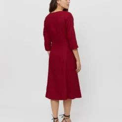 Emilia | Langes Kleid Aus ECOVERO Und Leinen 12 Emilia | Langes Kleid Aus ECOVERO Und Leinen -Günstiges Frau Look Geschäft large 282