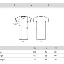 Damen T-Shirt-Kleid Aus Bio-Baumwolle "Susy"