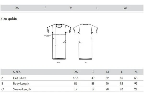 Damen T-Shirt-Kleid Aus Bio-Baumwolle "Susy" 1 Damen T-Shirt-Kleid Aus Bio-Baumwolle "Susy"