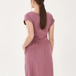 Slub-Jersey-Kleid Aus Bio-Baumwolle 5 Slub-Jersey-Kleid Aus Bio-Baumwolle -Günstiges Frau Look Geschäft large 305