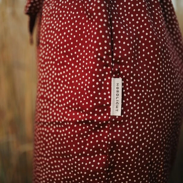 Damen Kleid Aus 100% Bio-Baumwolle ELIN Mit Punkten 5 Damen Kleid Aus 100% Bio-Baumwolle ELIN Mit Punkten – Bild 5