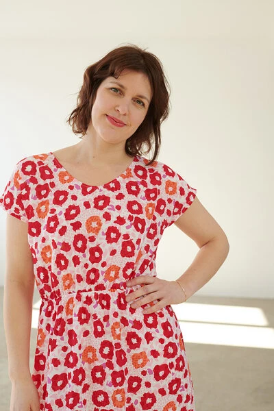 Kleid Mandeville Aus Fließender Viskose 2 Kleid Mandeville Aus Fließender Viskose – Bild 2