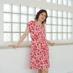 Kleid Mandeville Aus Fließender Viskose 9 Kleid Mandeville Aus Fließender Viskose -Günstiges Frau Look Geschäft large 336