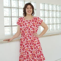 Kleid Mandeville Aus Fließender Viskose 11 Kleid Mandeville Aus Fließender Viskose -Günstiges Frau Look Geschäft large 338