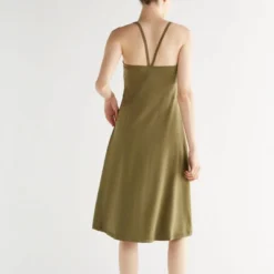 Damen Trägerkleid Bio-Baumwolle Jersey Kleid Sommerkleid 1734