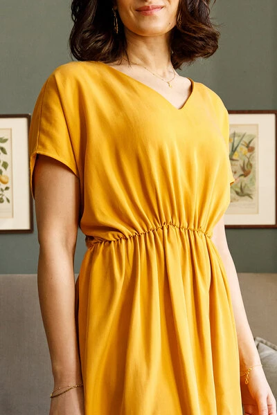 Kleid Lakshmi Aus Tencel 3 Kleid Lakshmi Aus Tencel – Bild 3