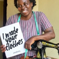 Bio Kleid - RETRO - Rings/Sankofa -Günstiges Frau Look Geschäft large 354