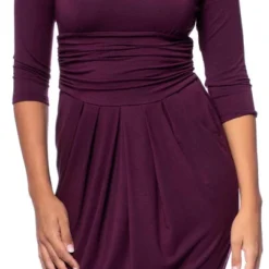 LAILA Figurfreundliches Etui-Kleid Mit Tulpenrock -Günstiges Frau Look Geschäft large 408