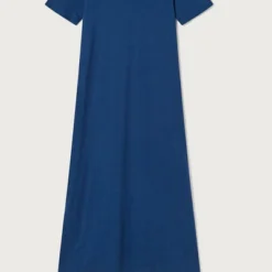 Thinking Mu Langes Kleid - Hemp Oueme - Aus Hanf & Bio-Baumwolle -Günstiges Frau Look Geschäft large 422