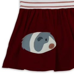 T-Shirt Kleid Mit Applikation