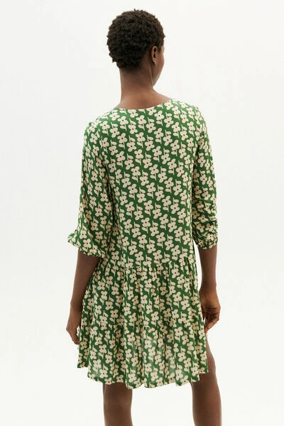 Thinking Mu Kleid - Lily Dress - Aus Ecovero 2 Thinking Mu Kleid - Lily Dress - Aus Ecovero – Bild 2