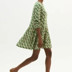 Thinking Mu Kleid - Lily Dress - Aus Ecovero 6 Thinking Mu Kleid - Lily Dress - Aus Ecovero -Günstiges Frau Look Geschäft large 508