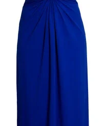 Langes Kleid Mit Taillenraffung