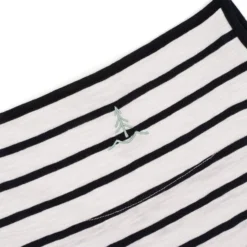 Easy-Stripe Kleid Naturweiss | Schwarz 12 Easy-Stripe Kleid Naturweiss | Schwarz -Günstiges Frau Look Geschäft large 559