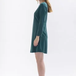 A-Linien Kleid GREE-TA Aus Tencel -Günstiges Frau Look Geschäft large 566