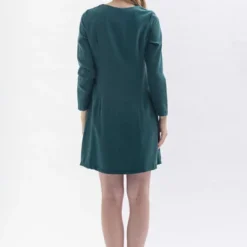 A-Linien Kleid GREE-TA Aus Tencel -Günstiges Frau Look Geschäft large 567