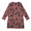 Walkiddy Jersey Kleid Spatzen Rose
