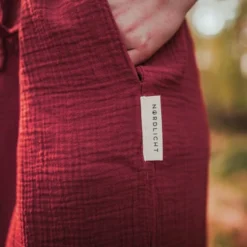 Damen Musselin Kleid Aus 100% Bio-Baumwolle ELIN -Günstiges Frau Look Geschäft large 604