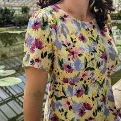 Kleid Kamelie Aus Viskose