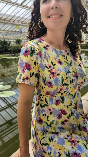 Kleid Kamelie Aus Viskose 1 Kleid Kamelie Aus Viskose