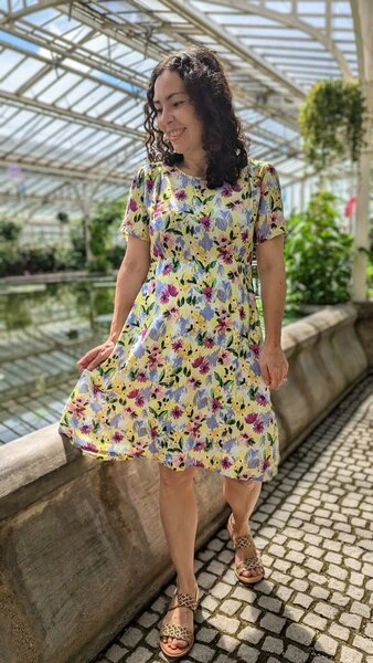 Kleid Kamelie Aus Viskose 2 Kleid Kamelie Aus Viskose – Bild 2