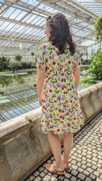 Kleid Kamelie Aus Viskose 3 Kleid Kamelie Aus Viskose – Bild 3