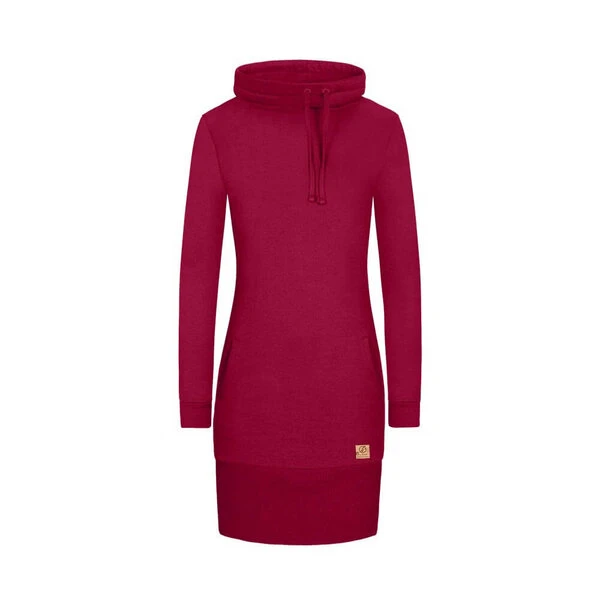 Shawl Hoody Kleid Rot 1 Shawl Hoody Kleid Rot