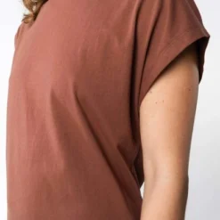 T-Shirt Kleid SUNEA | Von MELA | Fairtrade & GOTS Zertifiziert -Günstiges Frau Look Geschäft large 648