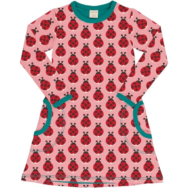 Maxomorra LS Kleid Marienkäfer 1 Maxomorra LS Kleid Marienkäfer