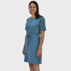 T-Shirt Kleid Aus Biobaumwolle