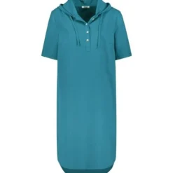 Luftig-lässiges Hoodie-Kapuzen-Kleid | GOTS - CU 855 115