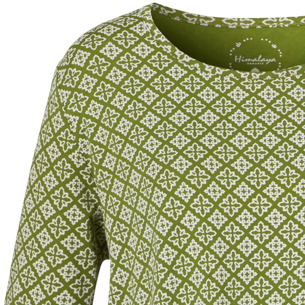 HIMALAYA Jersey Kleid Aus Bio-Baumwolle Bedruckt Ally 2 HIMALAYA Jersey Kleid Aus Bio-Baumwolle Bedruckt Ally – Bild 2