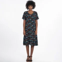 Kleid "Dilla" Aus Viskose (LENZING ECOVERO) D-1568