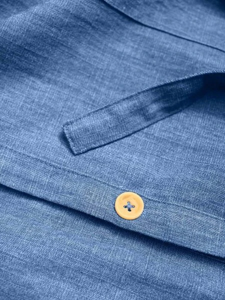 Thought Blaues Midi-Kleid ESTHER Aus Tencel 6 Thought Blaues Midi-Kleid ESTHER Aus Tencel – Bild 6