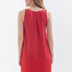 Tulpina Kleid Rot -Günstiges Frau Look Geschäft large 753